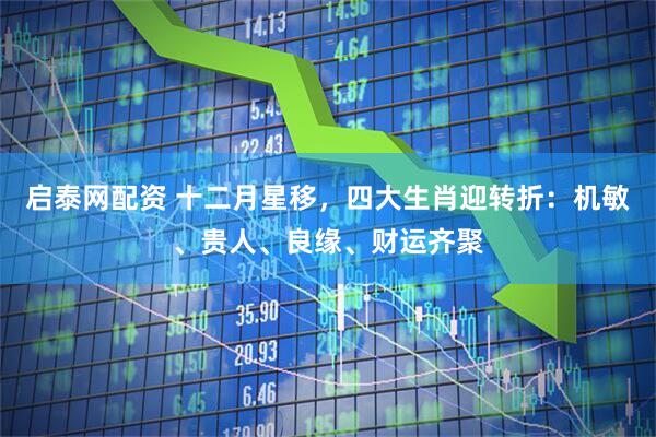 启泰网配资 十二月星移，四大生肖迎转折：机敏、贵人、良缘、财运齐聚